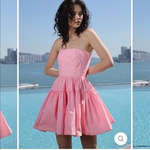 Sau Lee REESE TAFFETA MINI DRESS size 4